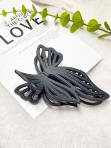 1 Kẹp tóc hình nơ lớn cho phụ nữ tóc dày, Kẹp tóc thời trang màu lì cỡ lớn, Phụ kiện tóc sáng tạo cho phụ nữ, Quà tặng hoàn hảo cho bạn gái vào các ngày sinh nhật, Giáng sinh, Ngày lễ tình nhân, Ngày của mẹ. - màu đen - Xem 3