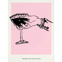 1pc Cheers Kir Royale Cocktail Island Iced TeaPina Colada Tequila Poster In Nghệ thuật treo tường Tranh Canvas Trang trí phòng Trang trí nhà Không có khung - Nhiều màu - Xem 16