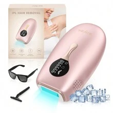 IPL Laser Hair Removal Device, Painless Permanent Hair Removal Throughout The Body, Freezing Point Hair Removal Device - 美規A型插(110-127V) - 查看 14