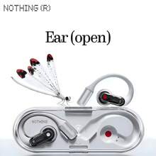 Nothing Ear (Open) Bluetooth Earbuds, Open Sound Technology, Sound Seal System, 14.2mm Dynamic Driver, AI Clear Voice, Fast Pair, Low Lag Mode, 30 Hours Of Playback, IP54, Ultra Compact, Advanced EQ