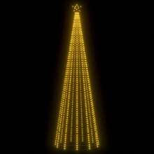 Warm White Christmas Cone Tree 5ft X 16ft With 732 Lights Holiday Decorative Outdoor Display