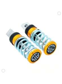 Sports Footrest Spring Model Motorcycle CG 125/150 Pop 100/110 Biz 100/125 Suzuki - Vàng - Xem 2