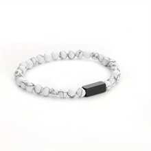 Spersonalizowana bransoletka dla par ze stali nierdzewnej z naturalnym kamieniem, grawerowane prezenty dla chłopaka, dziewczyny, najlepszego przyjaciela, członka rodziny; Walentynki, rocznica, prezent urodzinowy, czarny, stylowy, kolorowy, zabytkowy, prosty, unisex, swobodny, słodkie, niestandardowe, spersonalizowane, wyjątkowe, idealne prezenty dla niego, idealne prezenty dla niej, jej, chłopaka, dziewczyny, taty, mamy, rodziny, przyjaciół, na rocznice, na urodziny, na ukończenie szkoły, na bal maturalny, na imprezę