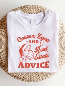 Realtor Christmas Shirt, Real Estate Agent T-Shirt, Realtor Gift Idea, Funny Real Estate Tee, Realtor Swag Shirts. SD-630