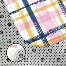 1pc/4pcs Bathroom Curtains Shower, Bathroom Set, Shower Curtain Set, Shower Curtains, Bathroom Decor, Bathroom Rug, Bath Mat, Bathroom Mat, Striped Plaid And Cute Highland Cow Pattern Shower Curtain Set, Classic Minimalist Luxury Bathroom Set, Four Seasons Bathroom Decor Set With 12 Hooks Included - Multicolor - View 9