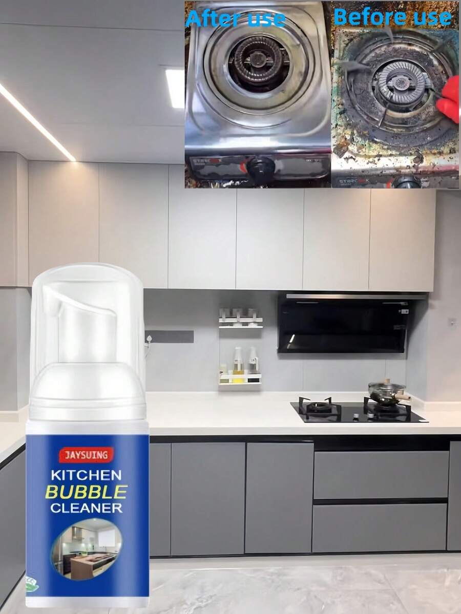 Kitchen Foaming Cleaning Agent, Cookware Rust Remover, Cooktop & Range