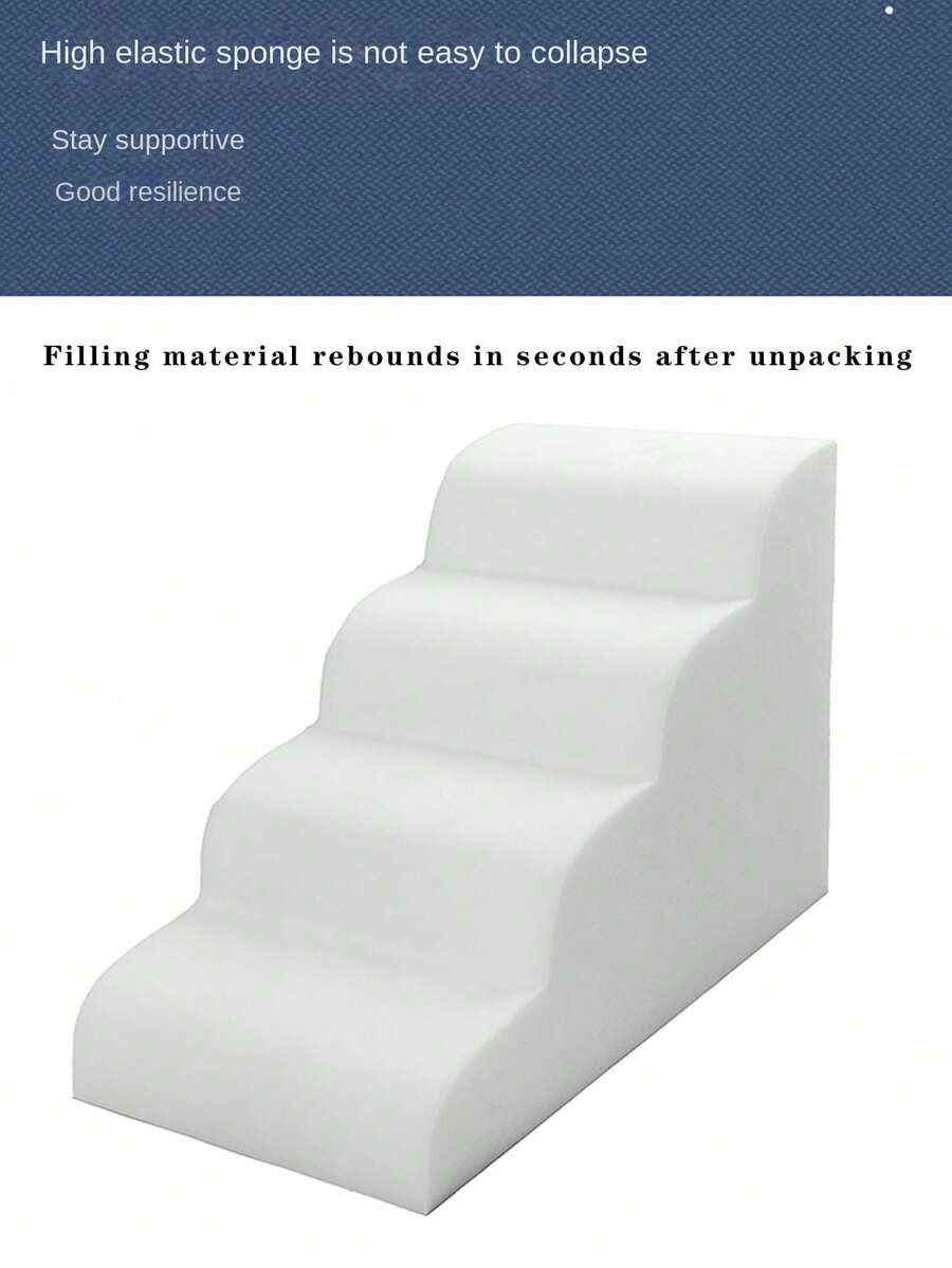 Pet Stairs, Dog Steps For Bed, Couch NonSlip, Soft & Washable