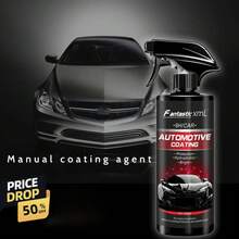 500ML Xe 9H Xịt Chống Thấm Gốm Đánh Bóng Kính Nano Pha Lê Mạ Chất Phủ Kỵ Nước Sơn Độ Cứng 9H - 500ml - Xem 2