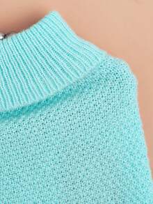 Áo len dệt kim nhẹ cho thú cưng Schnauzer, mùa thu/đông, phù hợp cho chó Teddy, mèo, chó Poodle, chó Pomeranian và các loại chó nhỏ khác - Màu xanh lam - Xem 6