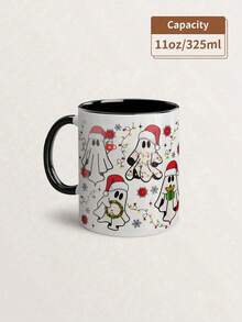 1 cái 11oz Cốc ma vui nhộn Giáng sinh Ông già Noel Cốc ma dễ thương Cốc cà phê Giáng sinh Quà tặng Giáng sinh Cốc mùa đông Cốc ngày lễ Giáng sinh Quà tặng cho cô ấy, Cách nhiệt, Có thể tái sử dụng, Chỉ rửa tay, Cốc đựng nước, Trang trí Giáng sinh, Quà tặng sinh nhật, Năm mới, Lễ tạ ơn, Tiệc tùng, Đồ uống mùa hè và mùa đông, Thích hợp cho đồ uống nóng hoặc lạnh, Đồ dùng nhà bếp, Ngày lễ tình nhân, Lễ kỷ niệm, Đám cưới, Lý tưởng cho nước trái cây, Sữa, Quà tặng cho anh ấy - Nhiều màu - Xem 12