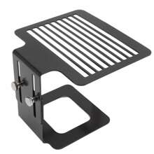 1 Piece Coffee Machine Scale Rack Stainless Steel Height Adjustable Strong Scale Rack Black