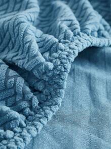 1 件提花沙发套，客厅短毛绒沙发套，宠物弹力沙发套，家居装饰