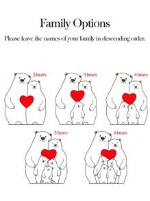 Quebra-cabeça de Ursos de Madeira da Família, Presente Personalizado, Quebra-cabeça de Urso Fofo de Madeira Personalizado com 2-6 Nomes de Membros da Família, Somos Presentes Personalizados de Quebra-cabeça de Nomes de Membros da Família para Casa, Presente Ideal para Dia das Mães, Dia dos Pais, Decoração de Inauguração da Casa, Presente Único para Mãe e Pai, Dia dos Namorados, Decoração do Dia dos Namorados, Multifuncional, Ornamental, Anti-Mofo, Reutilizável, Adorável, de Alta Qualidade, Fofo, Colorido, Moderno, Personalizado, Único, Presentes Ideais para Ele, Presentes Ideais para Ela, Ela, Namorado, Namorada, Pai, Mãe, Família, Amigos, Filho, Filha, Estudantes, Sala de Jantar, Banheiro, Sala de Estar, Quarto, Escritório, Sala de Chá, Escola, Casa, Renovação do Quarto de Casa, Aniversário, Formatura