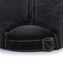 1pc Men's Letter Embroidery Baseball Cap, Outdoor Sun Protection Distressed Soft Top Hat - Multicolor - View 7