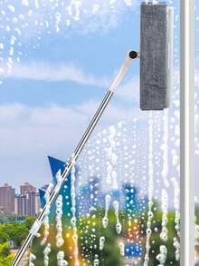 1 件装伸缩杆双面高层窗户清洁工具 - 彩色 - 查看 5