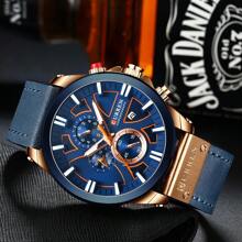 Curren Montre De Sport Multifonctionnelle Étanche Pour Homme Curren Avec Minuterie