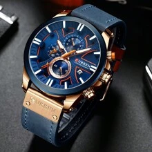 Curren Montre De Sport Multifonctionnelle Étanche Pour Homme Curren Avec Minuterie