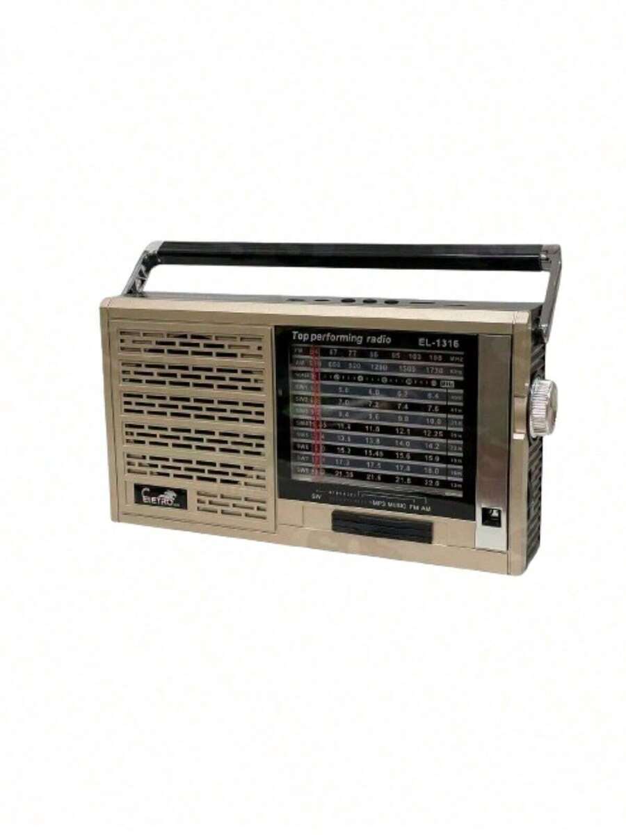 Retro Bluetooth/FM/AM Radio 10 Bands Eletromex EL-1316 - Nhiều màu - Xem 1