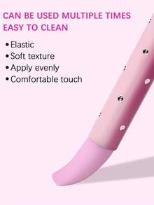 Beautizon Nailartlab 5pcs Acrylic Nail Art Silicone Carving Painting Brushes, UV Gel DIY Art Polishing Double-Ended Sculpting Drawing Nail Dotting Tools - Multicolor - View 3