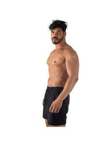 Men Shorts - 灰色 - 查看 6