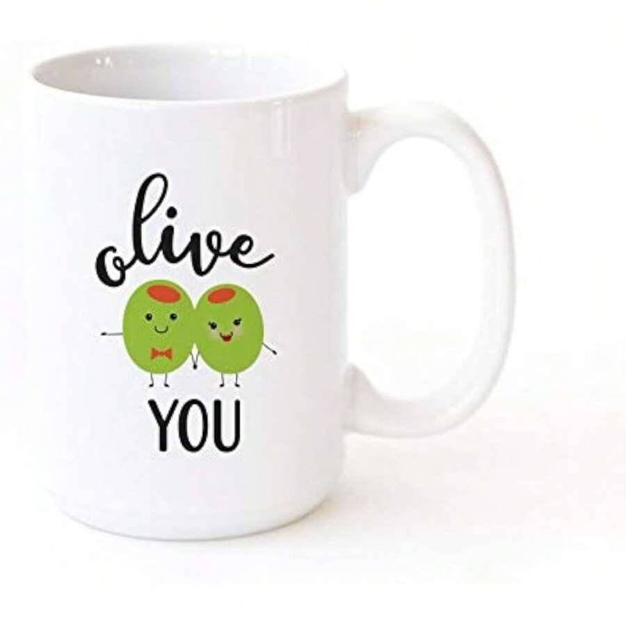 Ceramic Coffee Mug Cup - 11oz Coffee Mug With Funny Food Pun Porcelain Ceramic Coffee Mug And Tea Cup, Four Seasons Drinking Mug, Holiday Anniversary Gifts For Family, Sisters, Friends, Lovers, Girlfriends - Ô liu bạn - Xem 1