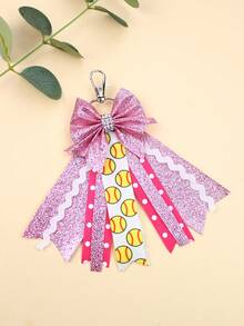 Móc khóa chủ đề cổ vũ & cổ động viên CHEER Cross Border 6,5 inch có nơ ruy băng, thích hợp cho thanh thiếu niên, thanh niên, quà tặng Giáng sinh, hoàn hảo cho đội cổ vũ - Nhiều màu - Xem 11