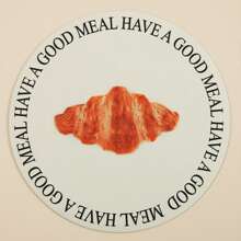 Sottopiatti, sottobicchieri e sottopiatti per ciotole in pelle stampata, resistenti al calore e impermeabili, adatti per casa, caffè, ristoranti occidentali, ideali per Natale, San Valentino, feste di Capodanno