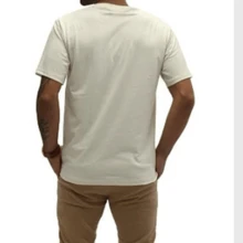 Men's Cotton Tumblr T-Shirt Quality New Release - 米色 - 查看 2