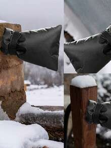 1 件户外水龙头防霜盖，防水隔热牛津布防冻保护帽，适用于冬季水管保温 - 彩色 - 查看 7