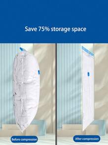 1件 - (10件+泵) 真空压缩袋 透明收纳袋 电动泵 家用吸气袋 旅行袋 储物袋 手动泵 - 彩色 - 查看 2