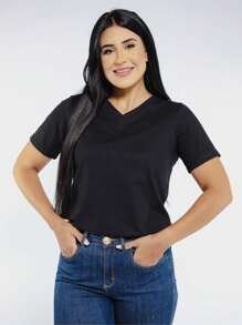 Women T-Shirts - Black - View 4