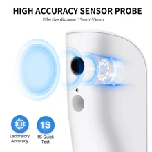 1 SZT. Bezkontaktowy termometr elektroniczny Mały termometr domowy Przenośny termometr czołowy / Mini termometr