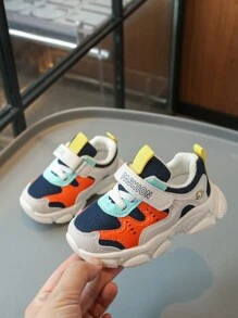 1 Pair Children's Spring/Autumn New Breathable Sport Shoes, Lightweight Toddler Boys/Girls Casual Sneakers - Blue - View 7