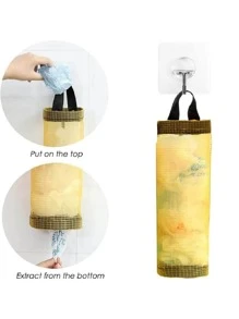 Plastic Kitchen Bag Storage Bag Organizer Pull Bag Dispenser Bag Organizer Bag - 多色 3 件 - 查看 2