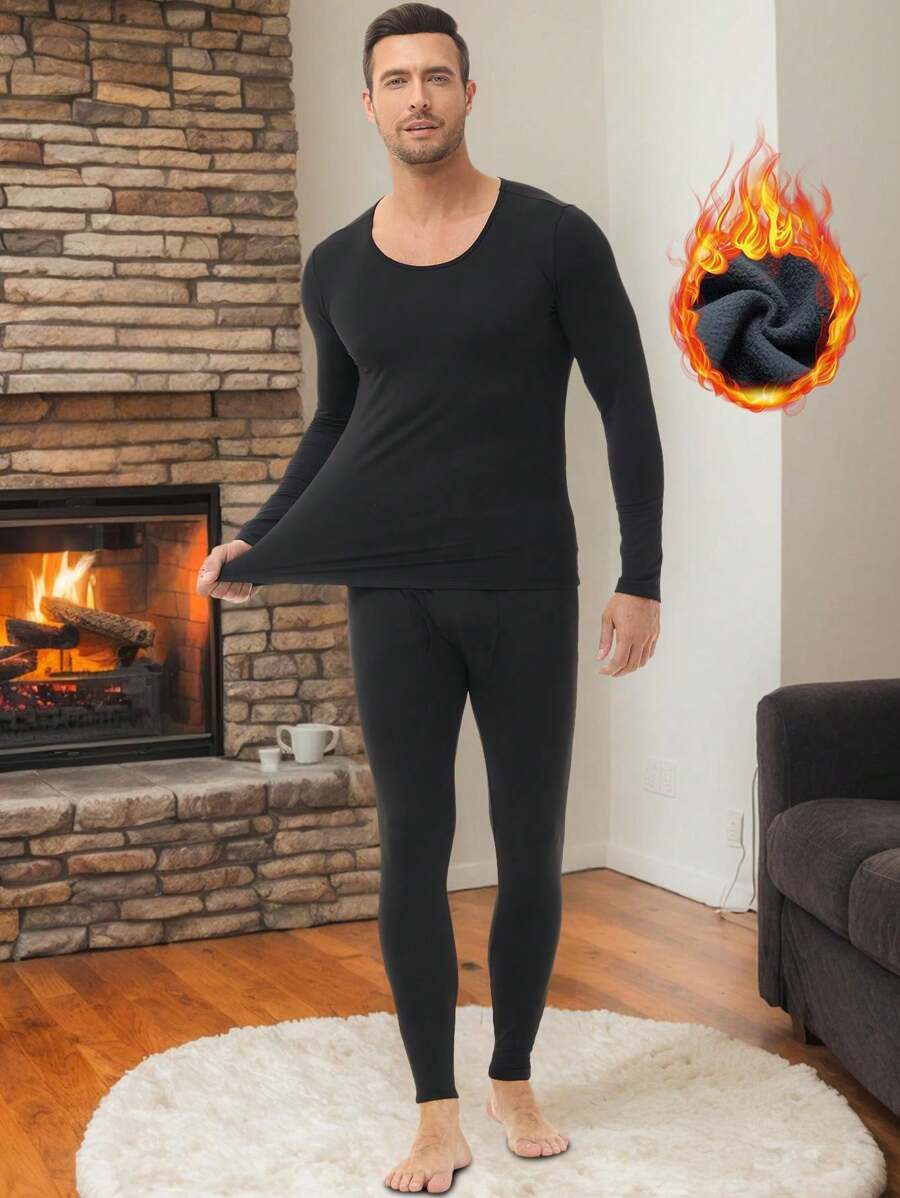 ZUTY Quần lót giữ nhiệt cho nam phong cách bạn trai Long Johns lót nhiệt mềm mại và ấm áp cho thời tiết lạnh