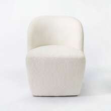 Pasadena Swivel Accent Chair - 黑色 - 查看 3