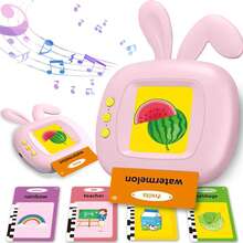 会说话的闪卡，适合 2-4 岁幼儿的 ABC 学习，玩具，言语治疗玩具，适合男孩和女孩的幼儿园教育单词闪卡 - 彩色 - 查看 11