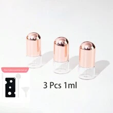 3pcs/1pc 1ml Perfume Sub Bottle Mini Ball High-End Portable Exquisite Sample Empty Bottle Glass Essential Oil Sub Bottle, Reusable, Travel Perfume Mini Sub Bottle - Multicolor - View 10