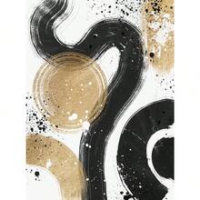 1PC Mặt Trăng Bụi Vật Chất Tối Mặt Trời Bùng Phát Mực Trừu Tượng Áp Phích Thiền Bầu Không Khí Tranh Canvas Nghệ Thuật Treo Tường Hình Ảnh Nghiên Cứu Trang Trí Nhà Không Có Khung - Nhiều màu - Xem 22