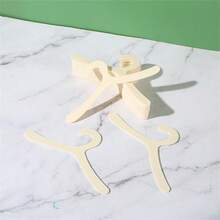 10 件/包可爱耐用的婴儿/T Ir's C 其他衣架、日托衣柜整理器、理想的儿童必需品 - 乳白色 - 查看 1