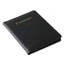 [定制] 个性化超薄高档PU护照套皮革旅行配件护照夹机票夹登机牌夹卡包信用卡钱包男女通用 - 查看 8