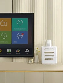 1pc WiFi Router Storage Box, The Ultimate Desktop Cable Organizer For Optical Modems And Set-Top Boxes, Perfect Storage Solution - Multicolor - View 6