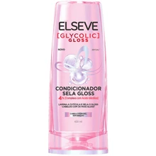 Shampoo/Conditioner Kit 400ml + Glycolic Gloss Acidifier Elseve Hair With Shine + Glycolic Acid - 藕粉色 - 查看 3