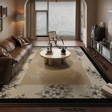 1 件 Maillard 轻奢柔软舒适地毯，适用于客厅卧室厨房办公室入口垫，易于清洁可机洗防滑隔音大面积家用地毯，房间装饰 - 菲斯 - 查看 16