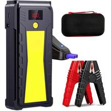 Jump Starter - 3 In 1 Car Battery Jump Starter - 2500A 12V 21000mAh Portable Charger, Jump Box, Battery Booster Pack With LCD Display (For 8L Gas/6.5L )