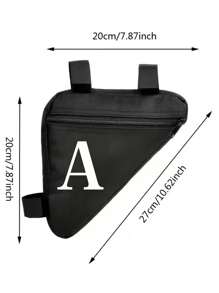 自行车防水三角包，适用于前管车架、车把等多种用途，山地车骑行包，三角袋，车架固定器，自行车配件，骑行水袋背包，适用于骑行、健身、户外运动，防水轻便，大容量便携配件，男女儿童圣诞礼物，必备运动包，适用于运动、健身、锻炼，旅行包，度假包，男女通用，旅行必备，耐用自行车车架骑行包 - 黑色 - 查看 3