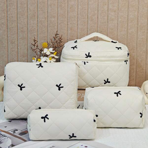 Conjunto de nécessaire feminina com bordado de laço e acolchoada, linda necessaire de cosméticos em tons de macaron, com grande capacidade e enchimento macio, ideal para viagens e uso diário. Bolsa de Maquiagem Escolar, Material Escolar, Organizador de Maquiagem, Organizador de Quarto, Itens Essenciais de Viagem, Bolsa de Maquiagem, Itens Essenciais para Férias, Bolsas de Maquiagem, Estojo de Maquiagem, Organizador de Maquiagem, Férias, Inverno, Bolsa de Maquiagem, Bolsa de Maquiagem, Bolsa de Cosméticos, Organizador de Maquiagem, Viagem, Estojo de Maquiagem, Bolsa, Penteadeira, Estojo de Maquiagem, Itens Essenciais de Viagem, Bolsa, Bolsa de Viagem, Bolsas de Maquiagem, Bolsas, Itens Essenciais de Viagem, Acessórios de Penteadeira, Bolsa de Maquiagem Pequena, Estojo de Maquiagem, Bolsa de Cosméticos, Itens Essenciais de Viagem, Grande Capacidade, Bolsa de Maquiagem Grande, Presentes de Natal, Estojo, Viagem, Presentes para Mulheres, Artigos Essenciais Femininos, Itens Essenciais de Vi