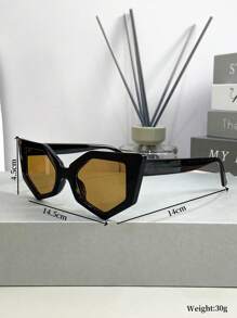 新款复古猫眼时尚眼镜，女士日常及派对眼镜，沙滩配饰，女士眼镜太阳镜，秋冬必备单品，商务休闲装，夏季海滩度假、户外活动、旅行的理想礼物 - 彩色 - 查看 9