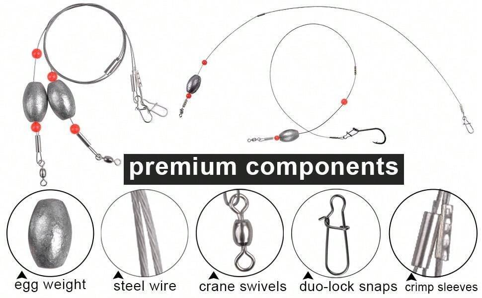 Plombs De Pêche œuf 10g - Lot De 20, Pour Eau Douce Et Mer - Marque THKFISH