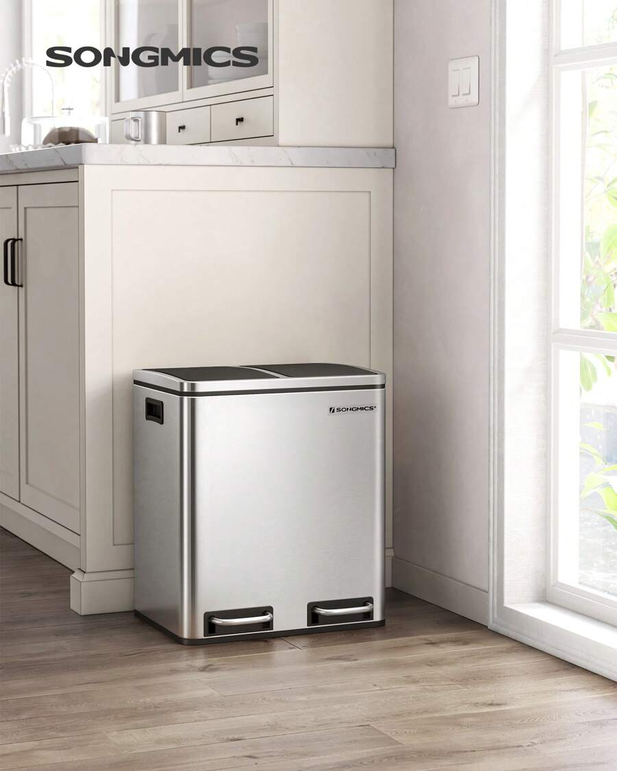 SONGMICS Trash Cans - Phích cắm loại C của EU (220-240V) - Xem 1